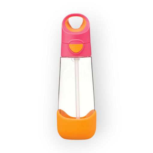 Picture of B.BOX STRAW BOTTLE 600ML STRAWBERRY BREEZE